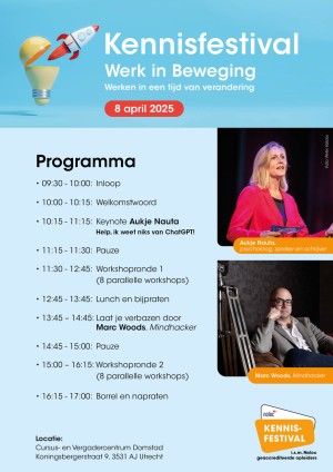 Kort programma Kennisfestival 25