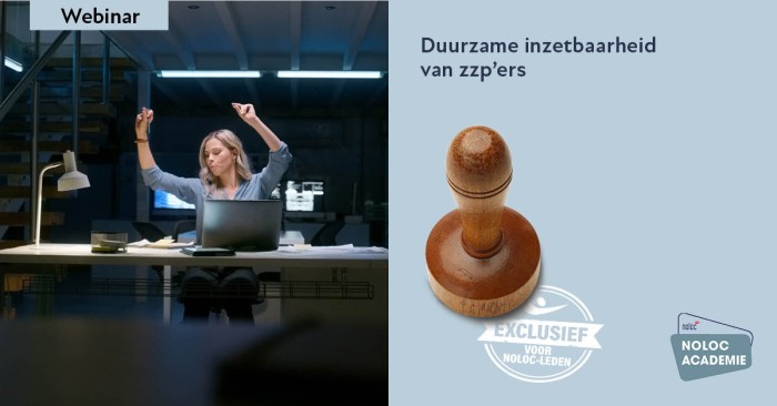 Webinar duurzame inzetbaarheid zzp Linkedin